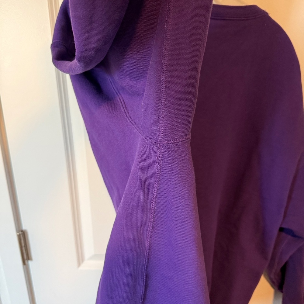Nike Men's Solo Swoosh Crewneck Sweatshirt - Field Purple - XL - Picture 4 of 9